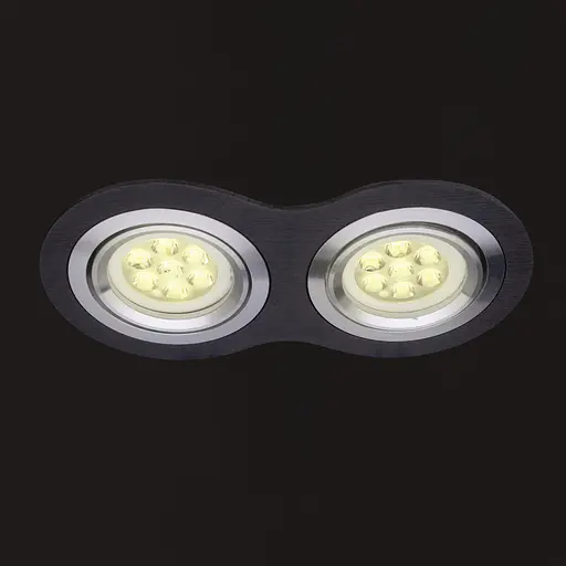 Светильник точечный Brille HDL-DT 112/2 MR16 BK 36-446 - фото 2