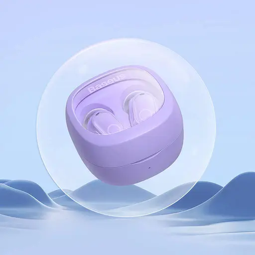 Навушники Baseus Bowie WM02 TWS фіолетові NGTW180005 - фото 2