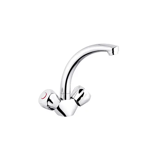 Смеситель для раковины Kroner KRP Hamburg - C010 CV014912 Хром - фото 1