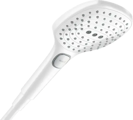 Ручной душ Hansgrohe Raindance Select E 120 3jet matt white 26520700, Белый матовый - фото 1