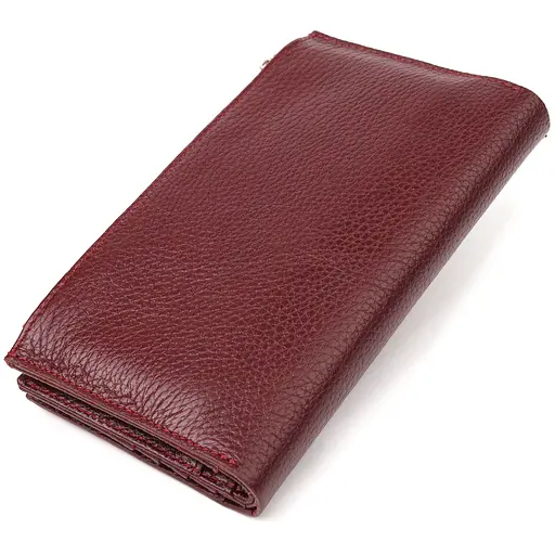 Кожаный женский кошелек Canpellini 10х18.7х2 см acs0025153 - фото 2