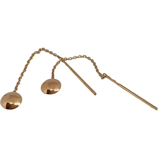 Золоті сережки-протяжки Tango. 580043