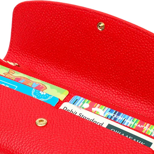 Кожаный женский кошелек Tony Bellucci 19х9.5х1.5 см acs0026978 - фото 3