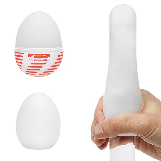 Мастурбатор яйце Tenga Egg Wonder Tube білий - фото 3
