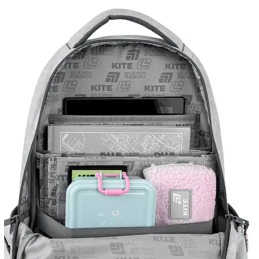 Рюкзак Kite Education teens 2578M HK Сірий (HK26-2578M) - фото 14