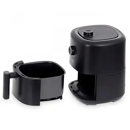 Аэрофритюрница для дома с таймером на 1,5 л, 1200 Вт AIR FRYER CROWNBERG CB 5541 безмасляная фритюрница - фото 5