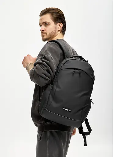 Чоловічий рюкзак Sambag Zard Neo чорний 43 х 27 х 13 см (11811148m) - фото 1