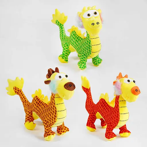 М’яка іграшка Дракон, 44x16x30 см (В асортименті) - фото 2