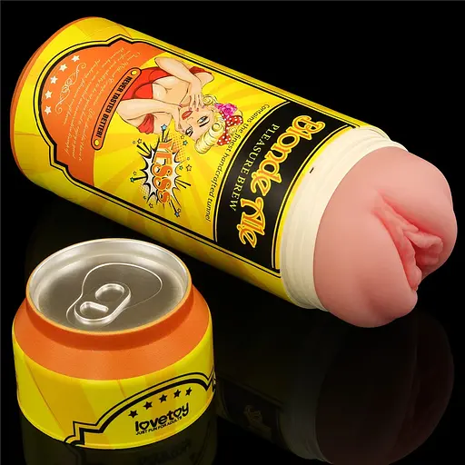 Мастурбатор Lovetoy Pleasure Brew Blonde Ale тілесний - фото 2