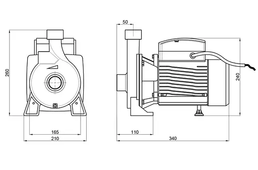 Насос поверхневий відцентровий Thermo Alliance CPm170/1 - фото 3