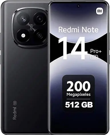 Смартфон Xiaomi Redmi Note 14 Pro+ 5G 12/512GB Midnight Black (Global Version) - фото 1