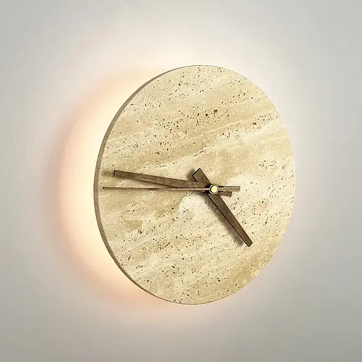 Декоративный круглый светильник-часы Ø23 см Line F Арт. STW011R-230 - фото 3