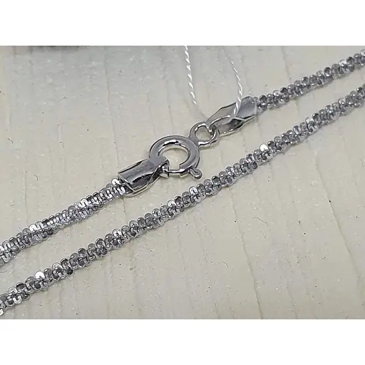 Срібний ланцюжок Аметист 82030Р 40 - фото 2