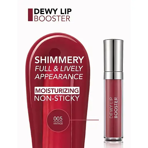 Блиск для губ Flormar Dewy Lip Booster відтінок 05 (Vintage) 4.5 мл (8000019545588) - фото 4