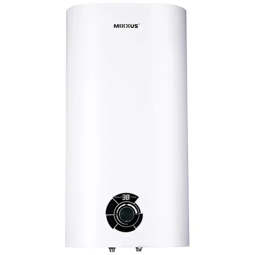 Водонагреватель Mixxus EWH-04050 Flat Dry 50 л, 2 кВт, сухой ТЭН, вертикальный, прямоугольный, белый (WH0017) - фото 1