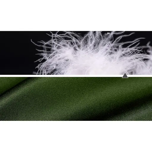 Спальный мешок с натуральным пухом Naturehike CWM295 CNK2300SD013, зеленый - фото 6