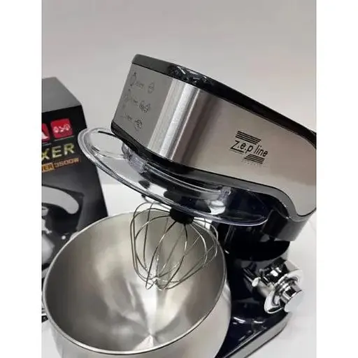 Кухонная машина комбайн Zepline ZP-136 Черный 3500 Вт - фото 5