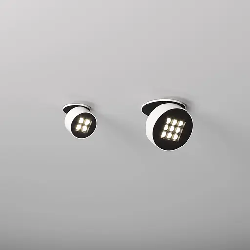 Встраиваемый светильник Skarlat RSL74265 4x2.5W WH+BK 4000K - фото 6