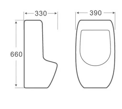 Писсуар подвесной Qtap Crow White с краном-дозатором QT0588112HW - фото 12