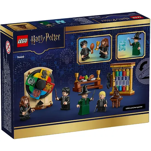 Конструктор LEGO Harry Potter Замок Гоґвортс: Церемонія розподілу по факультетах 124 деталі (76460) - фото 3