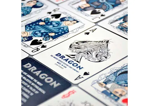 Карты игральные United States Playing Card Company Bicycle Dragon (Bicycle Premium) (2451) - фото 6