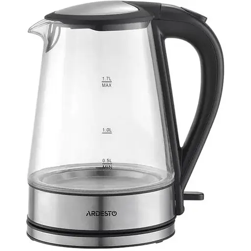 Електрочайник Ardesto EKL-F110 Silver/Black 2150W 1.7 л