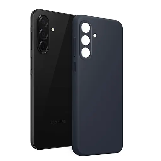 Чехол Make Samsung A26 Silicone Black - фото 5