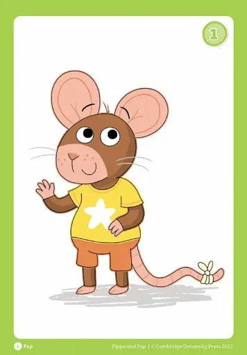 Pippa and Pop. Level 1. Flashcards British English - фото 5