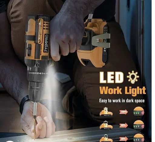 Комплект бездротового шуруповерта Jygmpro 21v Mr3705t - фото 2