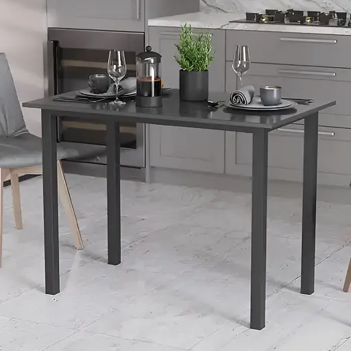 Стіл універсальний Knap Ferrum-decor 750x1200x600 Чорний метал ДСП Сосна Кембра 16 мм (FRD-106353)