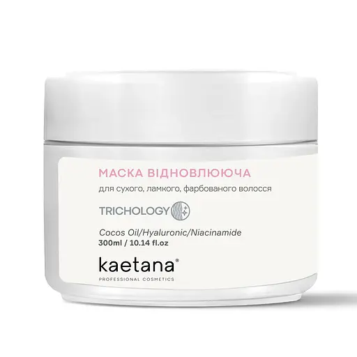 Маска Відновлююча для сухого, ламкого, пошкодженого та фарбованого волосся Kaetana 300 мл - фото 1
