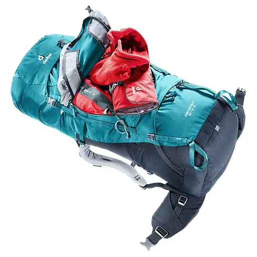 Рюкзак Deuter Aircontact 40+10 SL Old Petrol-Navy (1052-3320019 3385) - фото 4