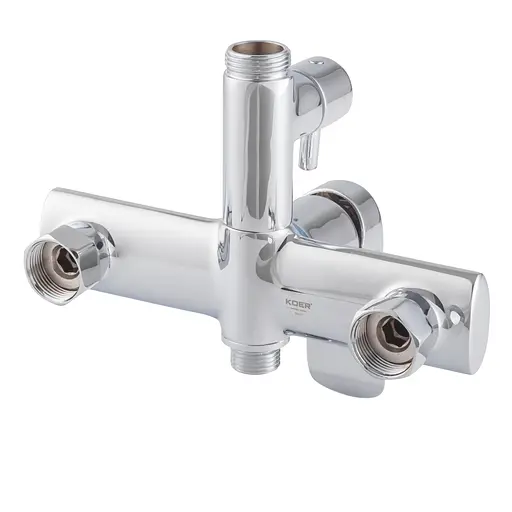 Душова система Koer KB-52028-01 2 функції KR5309, Хром - фото 7