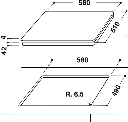Варильна поверхня Whirlpool AKT 8090 NE - фото 2