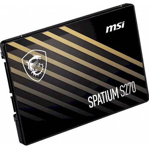 Накопичувач SSD MSI Sata 2.5 960GB Spatium S270 2.5" SATAIII 3D TLC 1TB (S78-440P130-P83) - фото 2