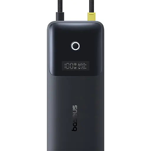 Перехідник HUB Baseus OS Dual Fast Charging 6in1 (Type-C to HDMI4K@60Hz+2xUSB-A+3xUSB-C) (B0007090) Cosmic Black - фото 3