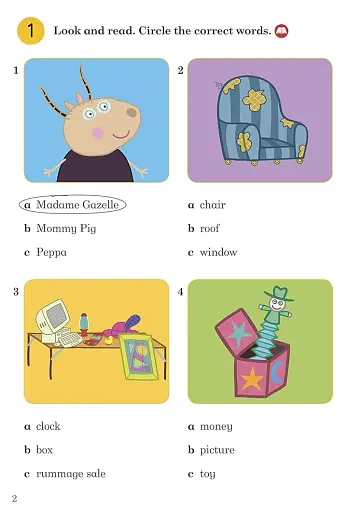 Ladybird Readers 1 Peppa Pig. Daddy Pig's Old Chair Activity Book - фото 2