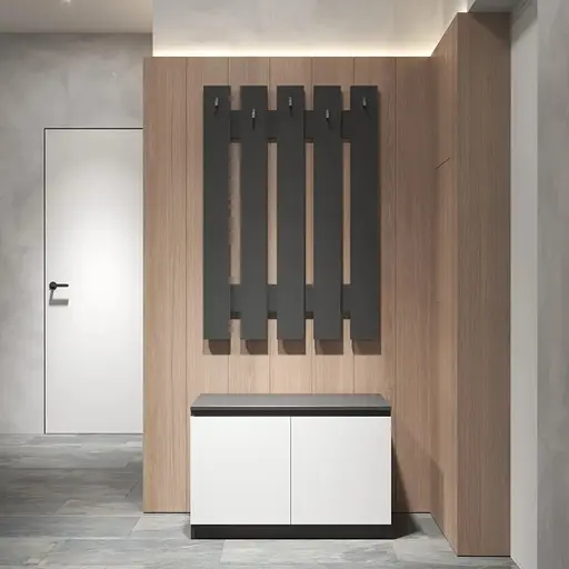 Передпокій VAYS комплект у передпокій №3 антрацит-білий фасад