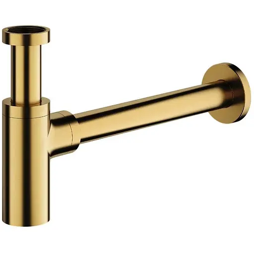 Сифон для умивальника Omnires brushed gold A186GLB, Золотий - фото 1