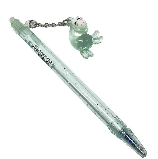 Ручка "Пишет-Стирает" 35015 с подвеской, синяя Зеленый