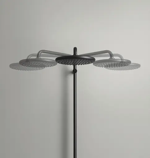 Душова система з термостатом для ванни Grohe Quickfix Vitalio Start 250 269882431, Чорний матовий - фото 7