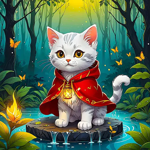 Деревянный пазл Котик проводник, А1, Деревянная коробка 500+ элементов - фото 3