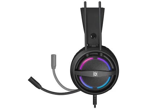 Ігрові навушники Defender Dexter RGB 2.2м (Чорний) - фото 5