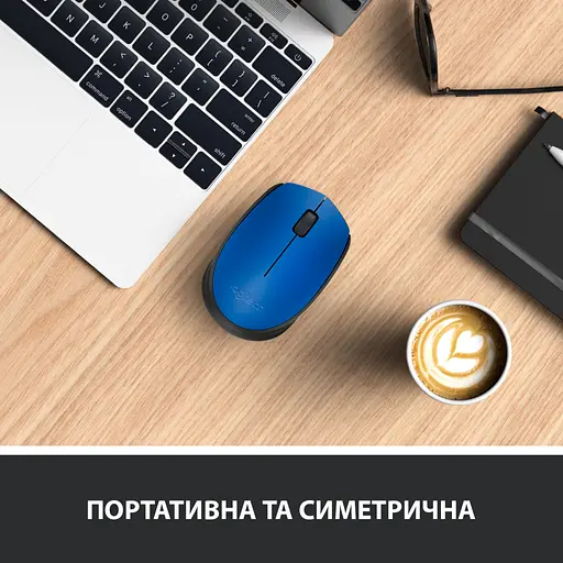 Мышь Logitech M171 Blue (910-004640) - фото 3