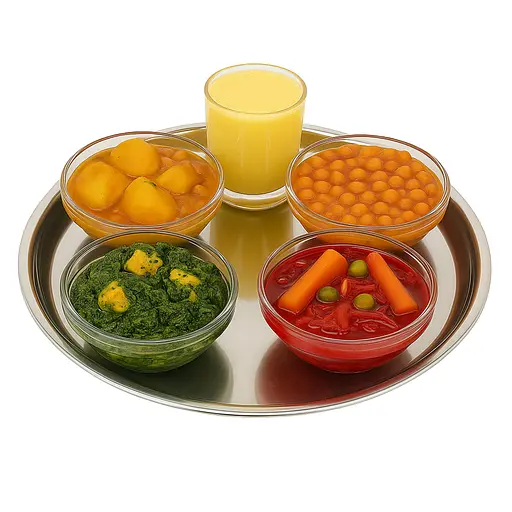 Круглый поднос из нержавеющей стали диаметр 40 см, Interos Серебристый 87904 - фото 3