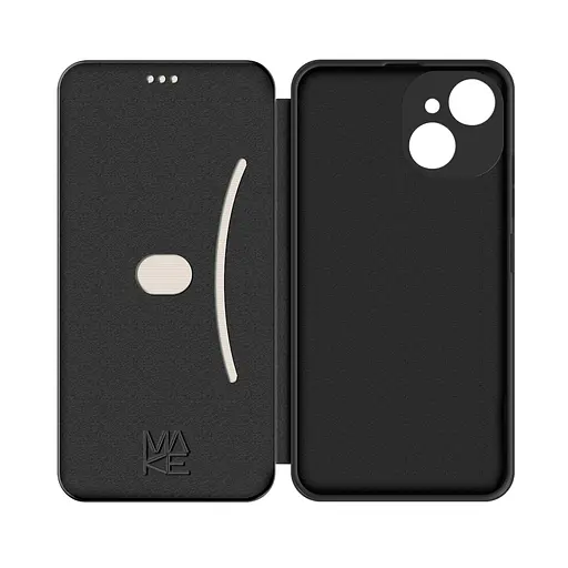 Чохол-книжка MAKE Tecno Spark 40C Flip Ink Black - фото 4