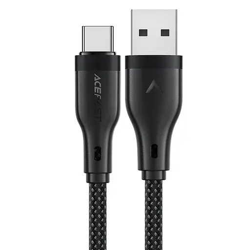 Кабель ACEFAST C8-04 USB-A to USB-C charging data cable Black - фото 1