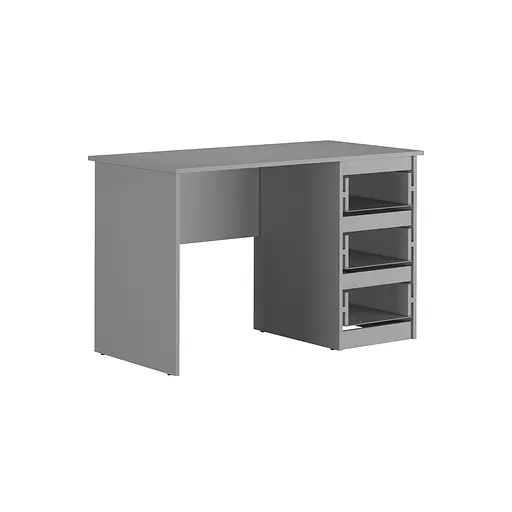 Письмовий стіл MebelStar Нео СК-3 120x60x75,5 см Аляска білий (MBS-1210) - фото 3