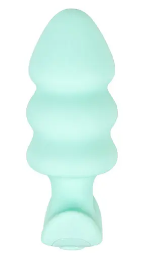 Анальная пробка Cuties Mini Butt Plug 8 см (мятный) - фото 3