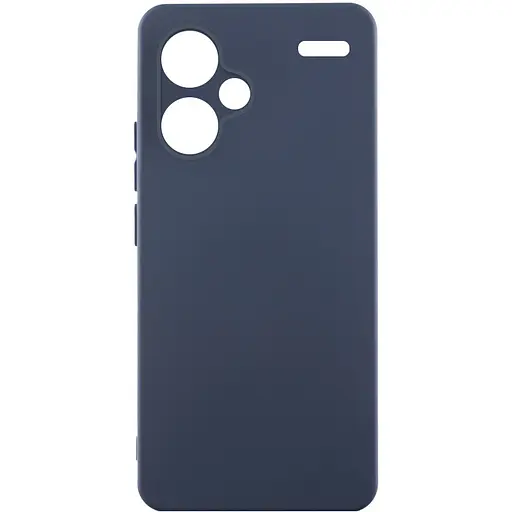 Чохол Silicone Cover Lakshmi Full Camera (A) для Xiaomi Redmi Note 13Pro+ Синій / Midnight Blue